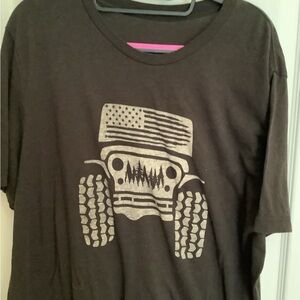 Source Unknown Brown Graphic Tee sku241